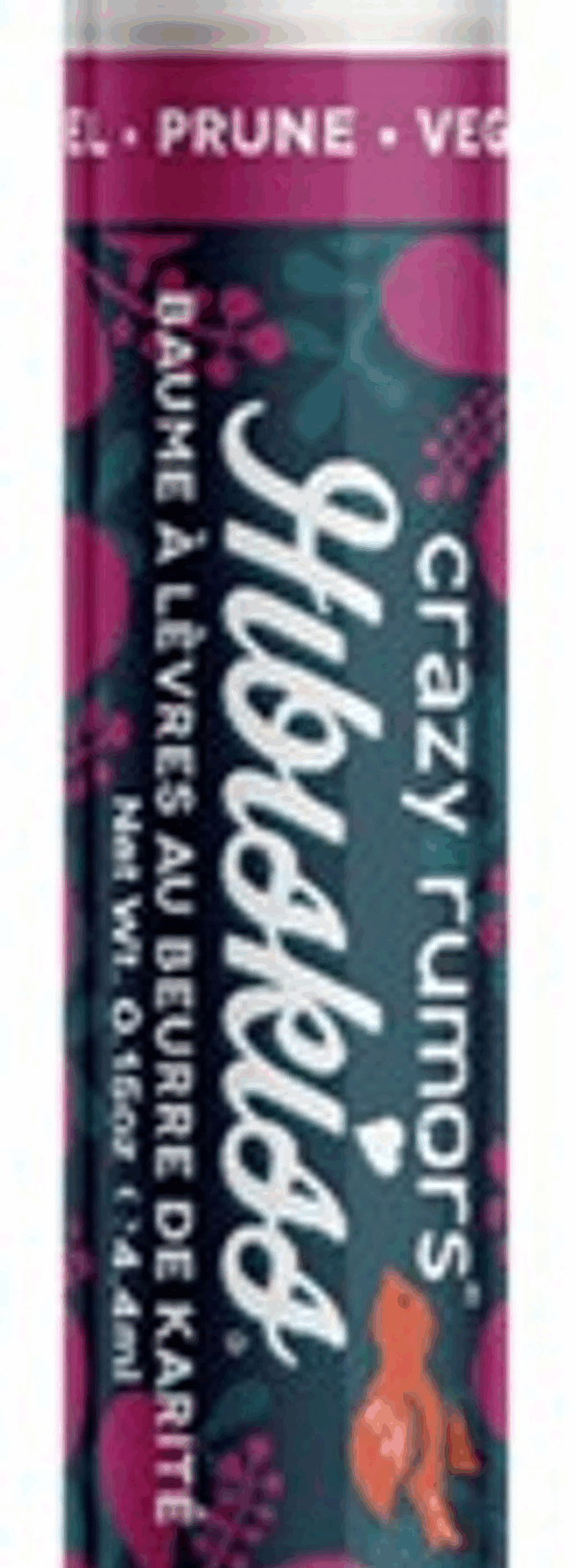 Bálsamo labial teñido de ciruela. Crazy Rumors Bálsamo labial teñido de ciruela. Crazy Rumors