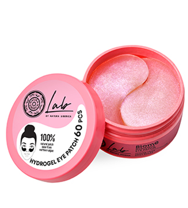 Parches iluminadores, para el contorno de los ojos, 60 pcs Siberica