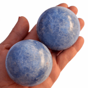 Esfera Cristal Calcita Azul (40mm – 60mm)
