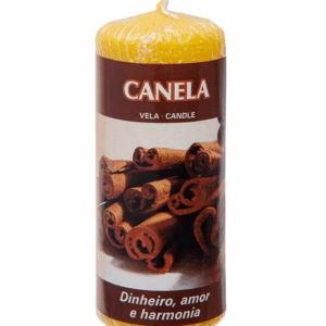 Vela Pilar 4,8x12cm Canela