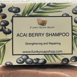 Acai Berry Solid Shampoo Bar,
