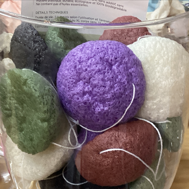 Esponjas Konjac sueltas