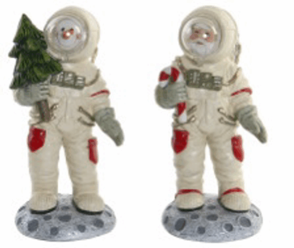 Figura de resina 9X8,5X17 Astronauta