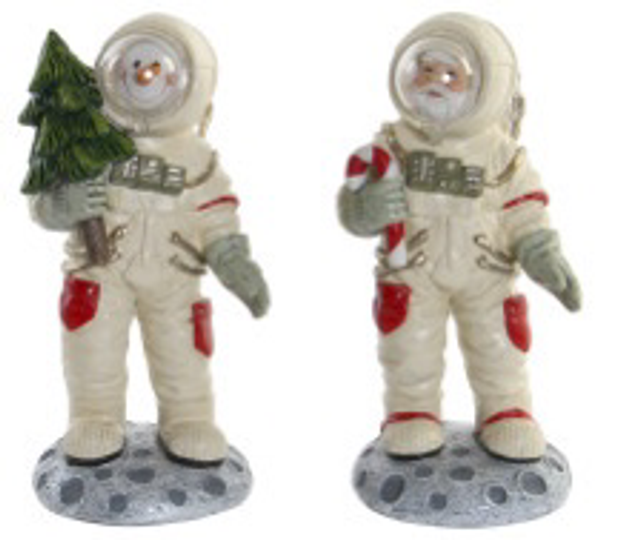 Figura de resina 9X8,5X17 Astronauta