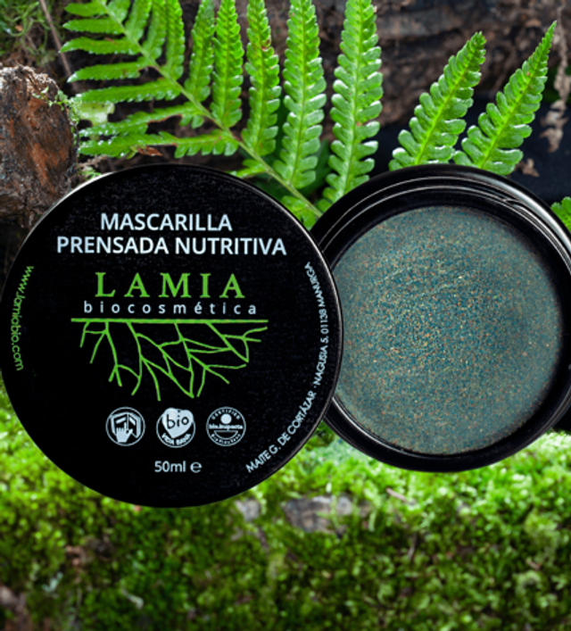 Mascarilla prensada nutritiva