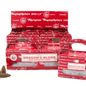 Conos Dhoop de sangre de dragón Satya