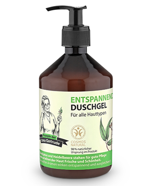 Gel de ducha relajante de Oma Gertrude. 500ml