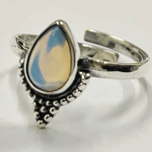 Anillo Demi Cluster Harlequin Marquise, Opalita