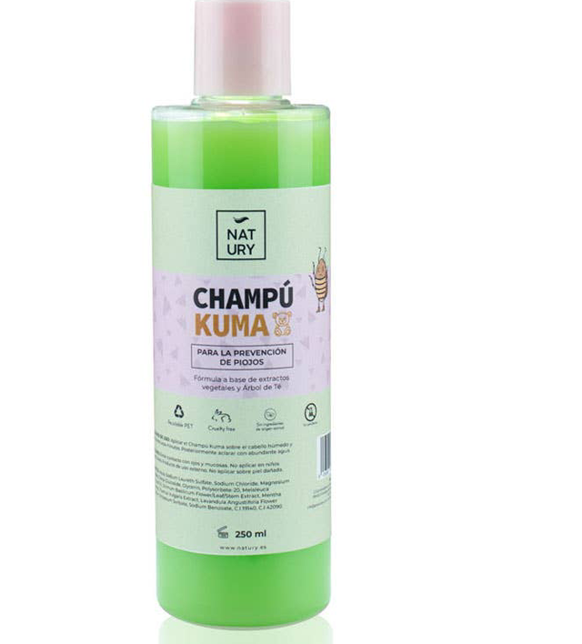 Champú Kuma Para La Prevención De Piojos 250 ML