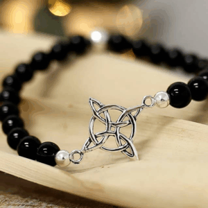Pulsera Onix de 6 mm – Nudo De Brujas