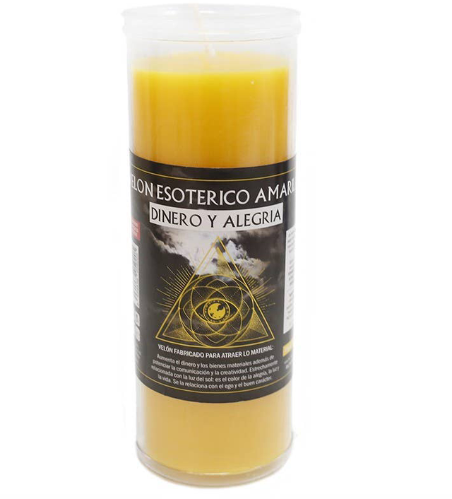 Vela esotérica – Amarillo