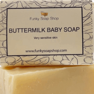Funky Buttermilk Baby Soap,