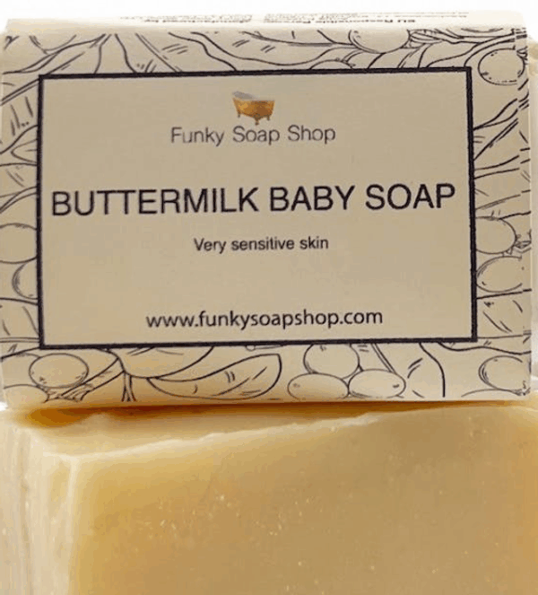Funky Buttermilk Baby Soap,