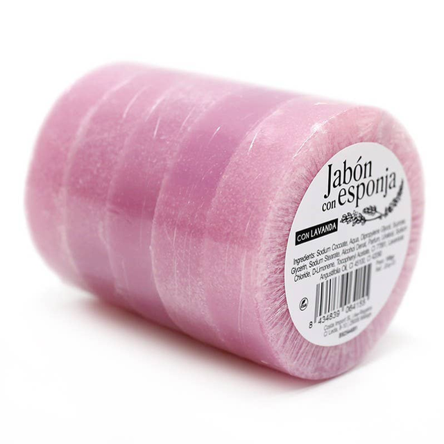 Jabón de esponja natural – Lavanda