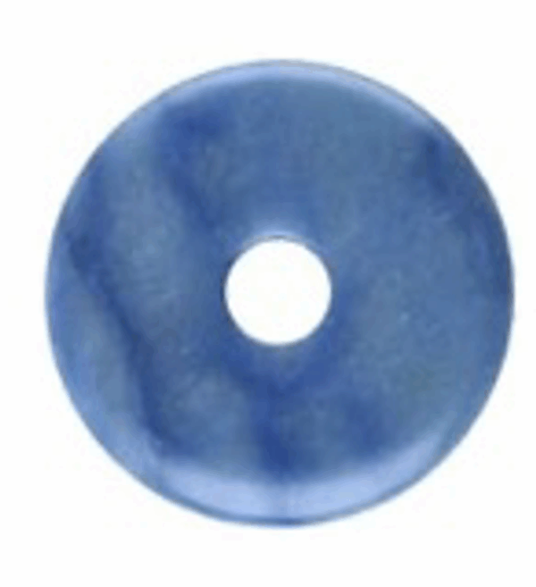 Donut Grande de Cuarzo Azul Donut Grande de Cuarzo Azul