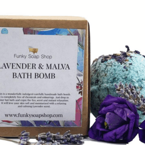 Funky Lavender and Malva  bomba 5cm