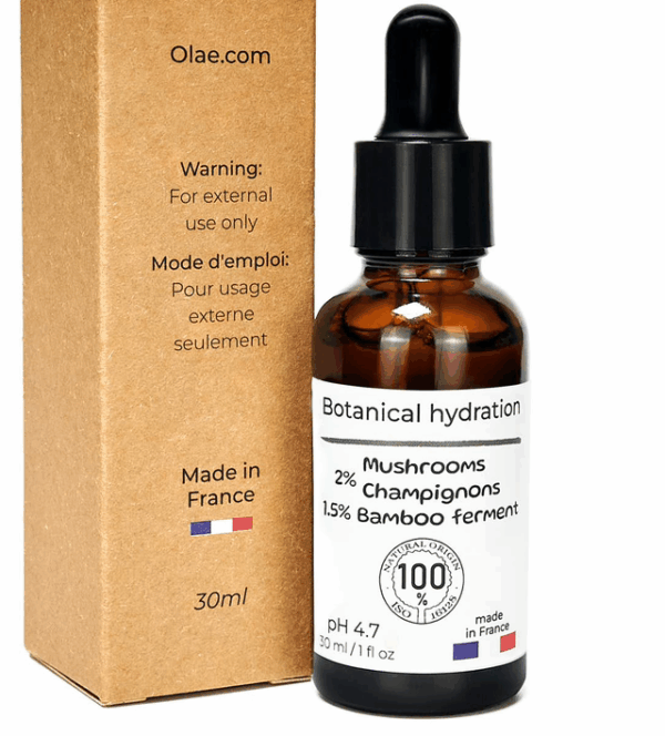 Serum Hidratación botánica 2% hongos, 1,5% fermento de bambú Serum Hidratación botánica 2% hongos, 1,5% fermento de bambú