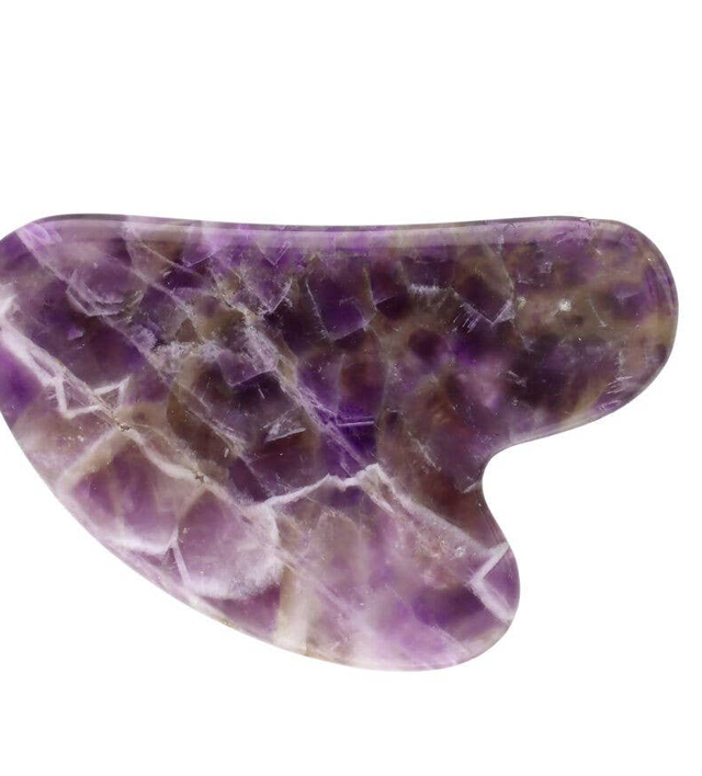 Masajeador Gua Sha de Amatista -1-