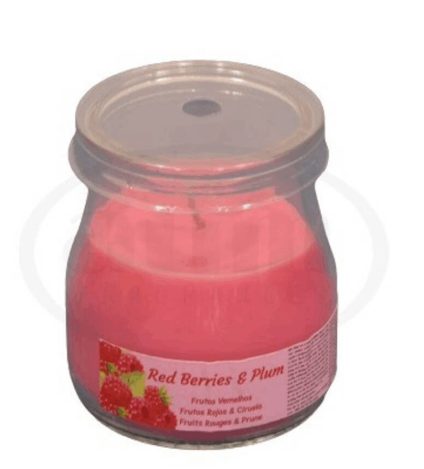 Vela de cristal de yogur Red Fruits