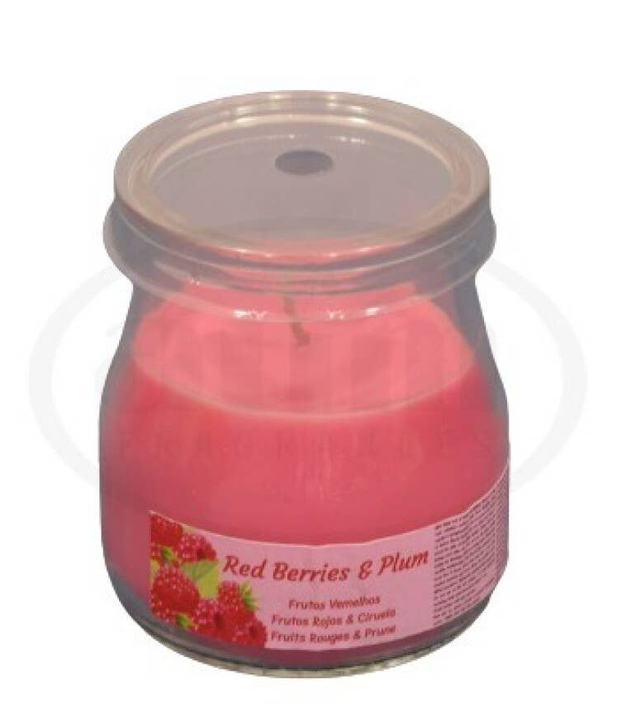 Vela de cristal de yogur Red Fruits