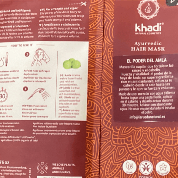 Mascarilla pelo khaki Mascarilla pelo khaki