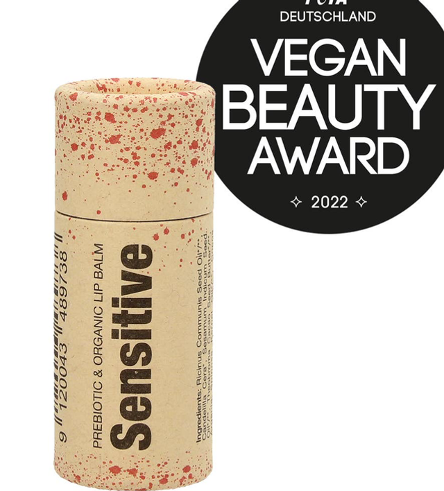 Bálsamo labial orgánico sensible