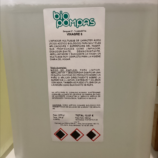 Vinagre 8 – 14