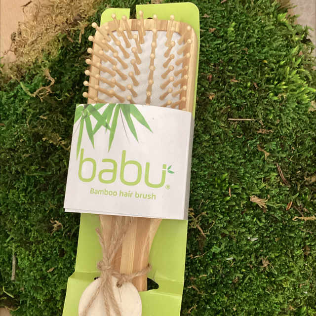 Babu Cepillo De Cabello de bambú