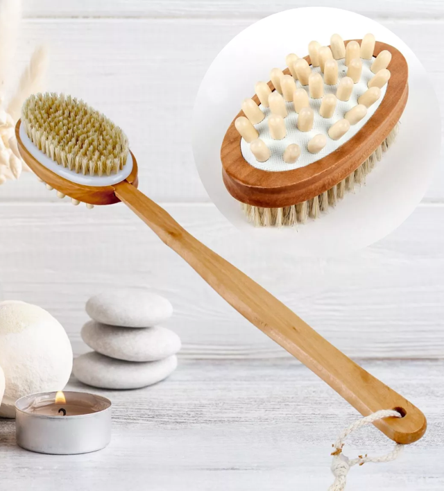 Cepillo de baño de doble propósito Dualsense