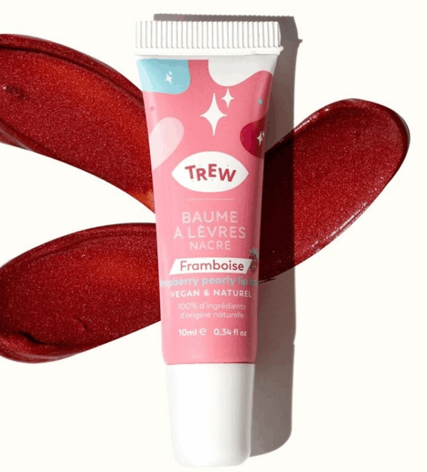 Bálsamo labial teñido de frambuesa: a granel. Trew