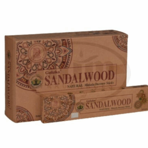 Incienso Goloka Orgánica 15g Sándalo
