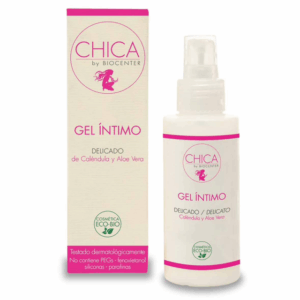 Gel intimo hidratante lubricante Caléndula Aloe Vera Bio vegano