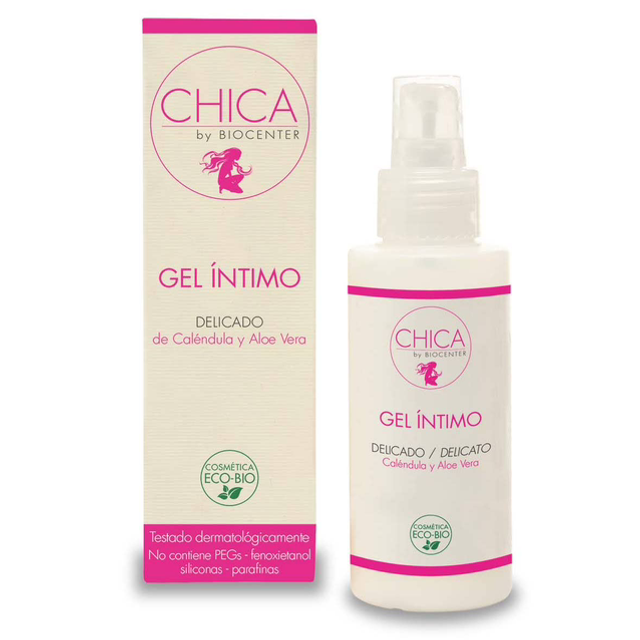 Gel intimo hidratante lubricante Caléndula Aloe Vera Bio vegano