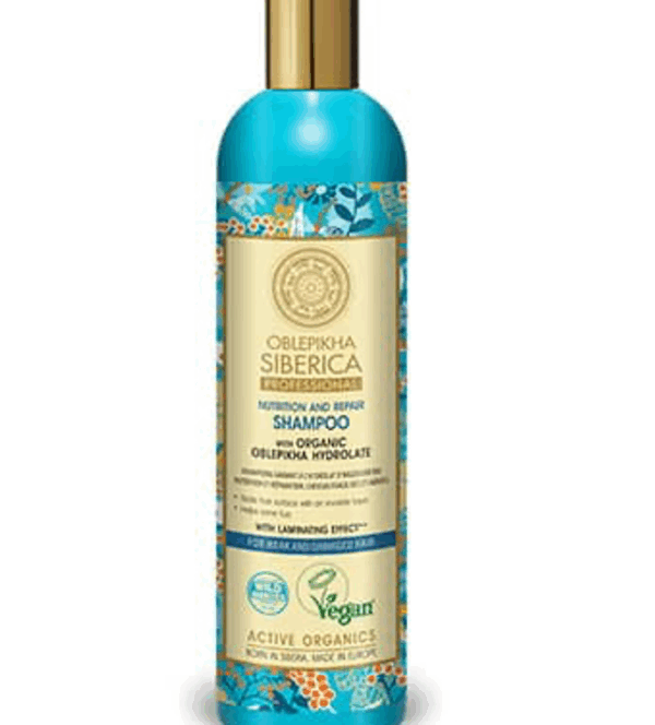 Champú de Oblepikha para cabello débil y dañado Champú de Oblepikha para cabello débil y dañado