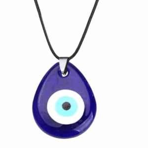 Colgante Evil Eye con cordón negro