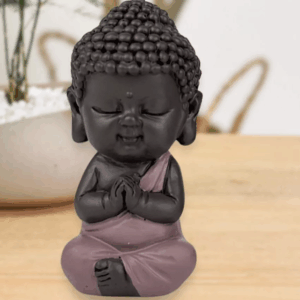 Estatuilla de Buda Toga Rosa