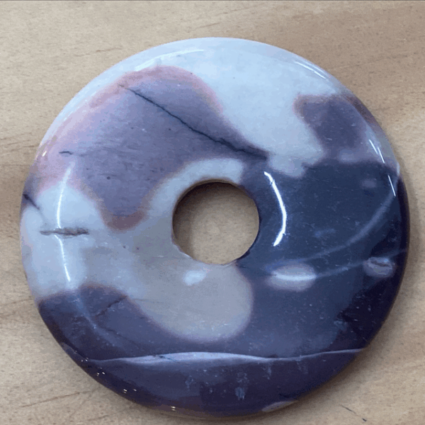 Donut Grande de Jaspe Mokaíta