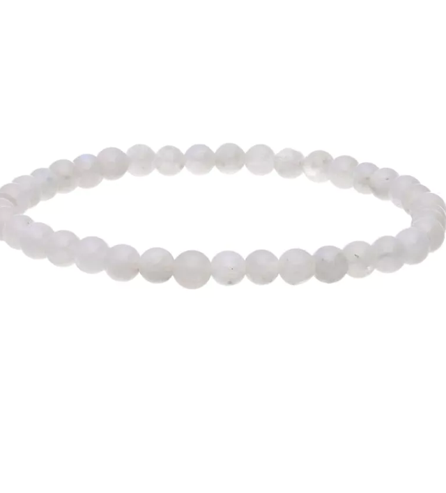 Pulsera de Piedra Luna 4mm