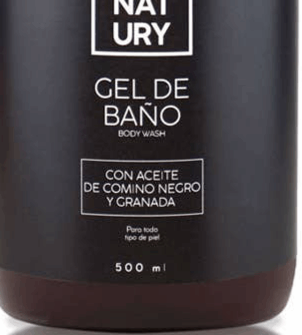 Gel De Baño Con Aceite De Comino Negro Y Granada 500ML