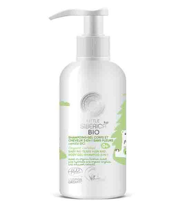 Champú orgánico capilar y corporal 2 en 1 bebé sin lágrimas