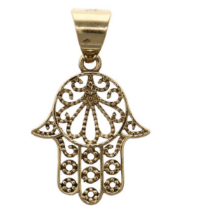 Colgante de Bronce -47- mano de Fatima