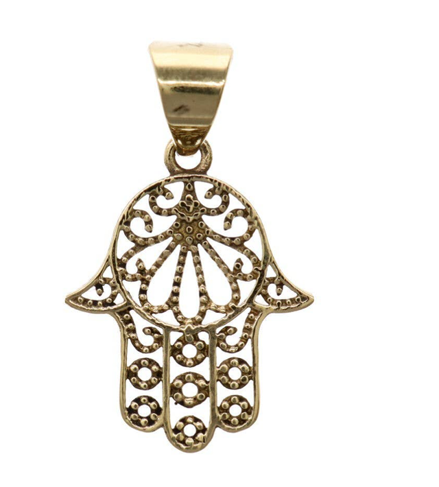 Colgante de Bronce -47- mano de Fatima