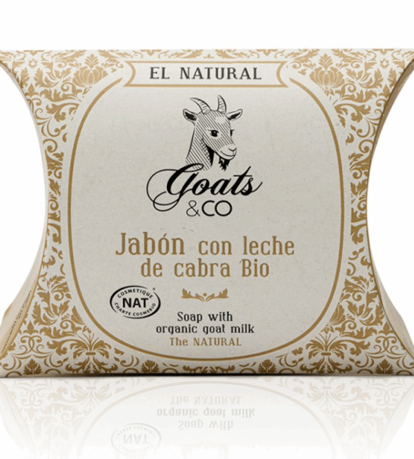 Jabón de leche de cabra Natural Goats 100g