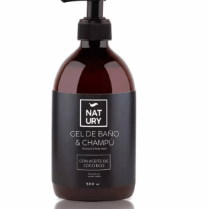 Gel & Champú con Aceite de Coco ECO Natury 500 ml