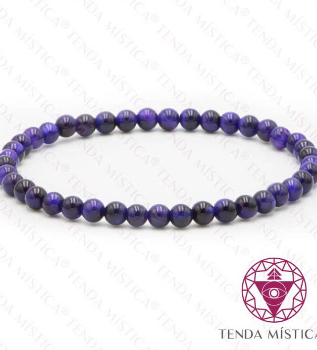 Ojo de Tigre Púrpura – 4 mm