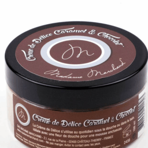 Gel crema con perfume de caramelo y chocolate