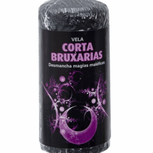 Vela Pilar hierbas Corta brujería 6×14 cm, aún