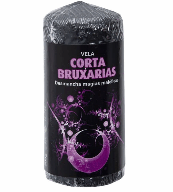 Vela Pilar hierbas Corta brujería 6×14 cm, aún