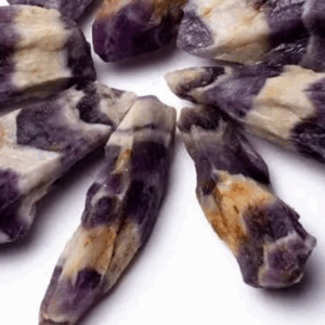 Amatista Chevron en bruto