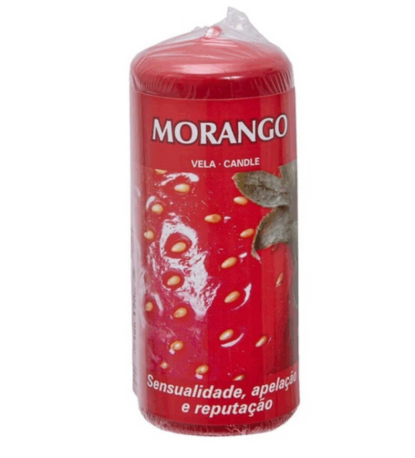 Vela Pilar 4,8x12cm Fresa